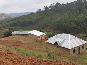 casas en la montaña